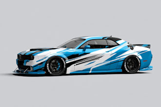 do vehicle wrap design car wrap design