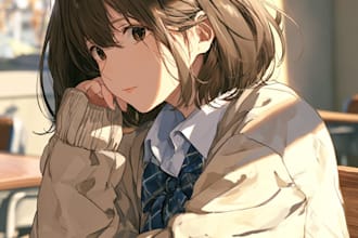 draw anime characters or fanart