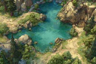 create an epic fantasy map for your fictional world