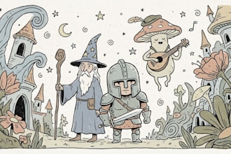 design professionally your dnd character or party