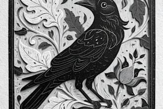 design engrave and print a professional linocut project