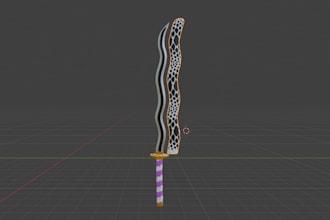 create a 3d model in blender for you