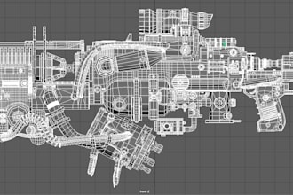create hard surface models and character sculpting with textures