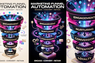 build marketing funnel automation for customer engagement and conversions