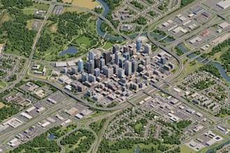 design custom tourist map, travel map, city map, destination and street maps
