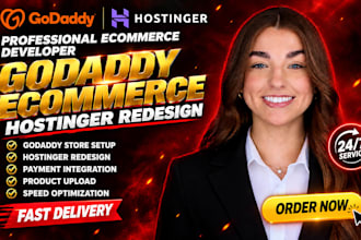 design godaddy ecommerce website,hostinger website redesign,godaddy online store