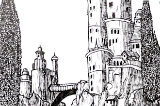 illustrate hand drawn work