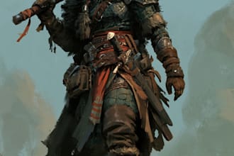 draw character illustration and custom character art