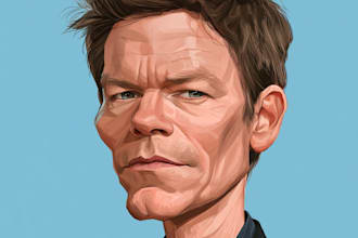 create a fun and unique custom caricature, character art
