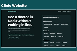build a modern responsive