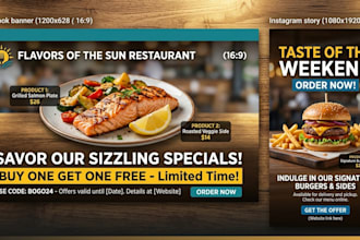 design professional facebook and instagram ads