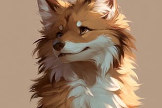 draw your furry character, fursona, or original character