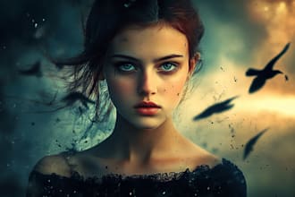 do photoshop editing, face swap and retouching services