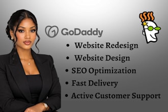 godaddy website design,redesign, godaddy airo builder