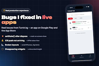 fix bugs in your flutter app