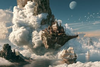 do photo manipulation, composition, and graphics
