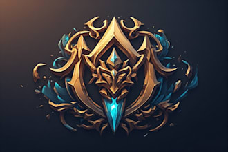 design a fantasy gaming and esports team logo