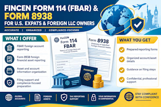 file fincen form 114 fbar and form 8938 for us expat and foreign llc