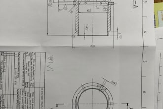 do mechanical cad drafting and technical drawing in autocad