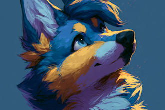 design furry art furry oc, fursona anthro reference sheet avatar sfw nsfw