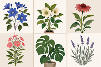 craft custom floral artwork for your personal or business needs