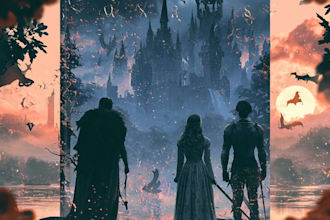 design fantasy book cover