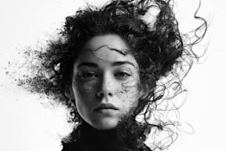 do realistic photoshop photo editing, face swap