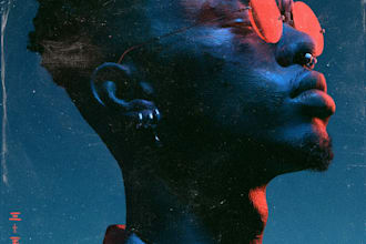 design a professional album cover