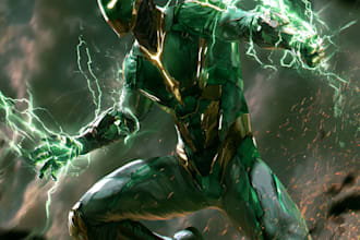 your comic book character