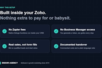 send zoho CRM leads and deals to meta and google ads as offline conversions