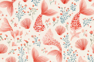 design seamless watercolor patterns for you