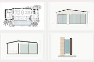 create revit bim models and architectural drawings from cad or PDF