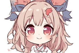 create cute anime chibi for you