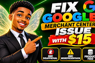 fix google merchant center suspension and misrepresentation
