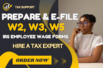 file irs tax forms w2 w3 1099nec 1099misc w9 w8ben for business payroll