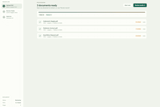 build an ocr document processing and review web app