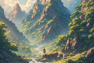 paint landscapes in watercolor