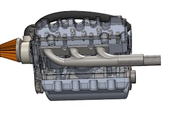 3d model mechanical spare parts and replacement components