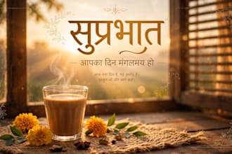 design hindi shayari, festival poster and social media poster
