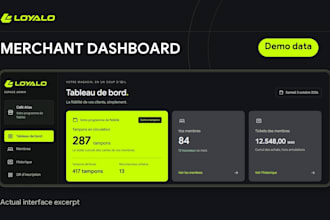 build a digital loyalty card web app with qr rewards