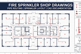 design fire sprinkler systems, nfpa 13 layouts and hydraulic calculations