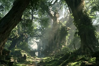 create environment concept art