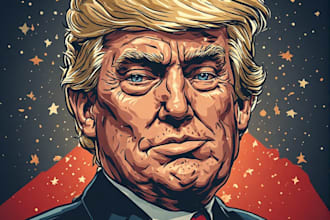design unique political cartoons with clever humor