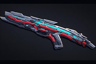 draw pixel art weapon and guns