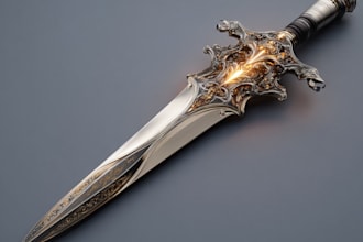 design unique weapons illustrations, assets and props