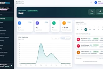 clinic management system with offline desktop app