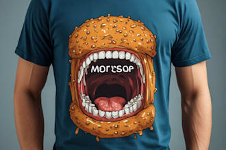 make a custom funny meme t shirt design for you