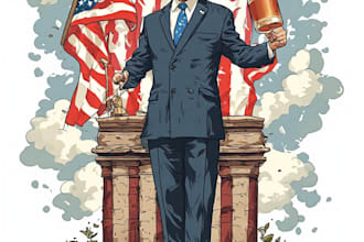 create funny political cartoons with clever satire