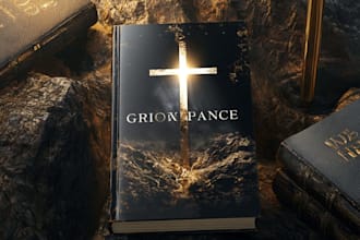 christian cover, book cover art, ebook cover design