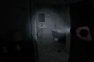 create horror game, survival or shooter game in first person, horror zombie game